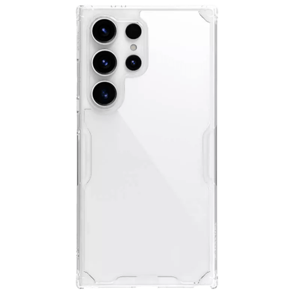Чехол для смартфона Samsung Galaxy S24 Ultra (Nature) Прозрачный Белый Nillkin, TPU, Back photo 1