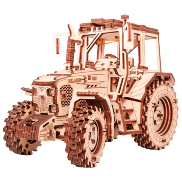 Пазл 3D Ewa Toys Tractor Belarus-82 (4815123001157) Количество деталей: 269, Рекомендуемый возраст: 14+ photo 1