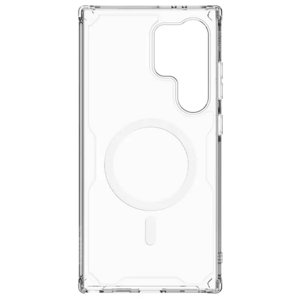 Чехол для смартфона Samsung Galaxy S24 Ultra (Nature Pro Magnetic) Прозрачный Белый Nillkin, PC, Back photo 5