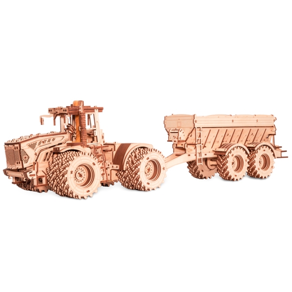 Пазл 3D Ewa Toys Trailer for Kirovets K-7 (00-01054037) Количество деталей: 206, Рекомендуемый возраст: 14+ photo 6