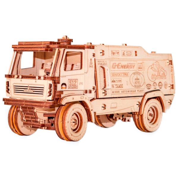 Пазл 3D Ewa Toys MAZ 5309RR 1:30 (4815123000648) Количество деталей: 278, Рекомендуемый возраст: 14+ photo 1