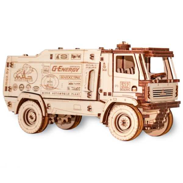 Пазл 3D Ewa Toys MAZ 5309RR 1:30 (4815123000648) Количество деталей: 278, Рекомендуемый возраст: 14+ photo 2