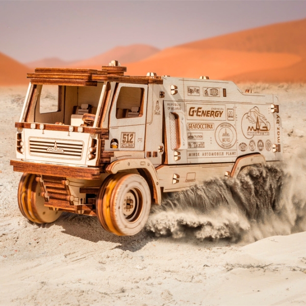 Пазл 3D Ewa Toys MAZ 5309RR 1:20 (4815123000686) Количество деталей: 306, Рекомендуемый возраст: 14+ photo 2