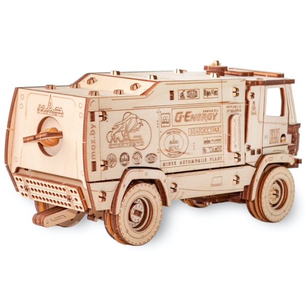 Пазл 3D Ewa Toys MAZ 5309RR 1:20 (4815123000686) Количество деталей: 306, Рекомендуемый возраст: 14+ photo 3