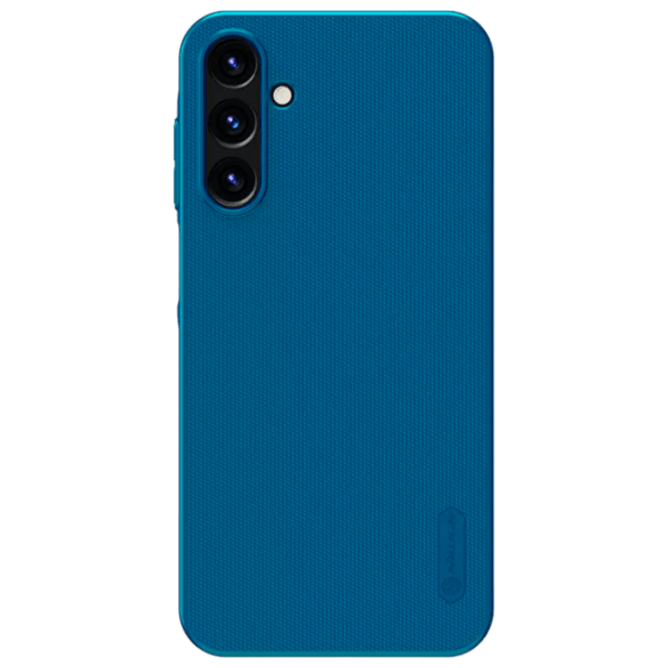 Husă pentru smartphone Samsung Galaxy A15 (Frosted Shield) Peacock Blue Nillkin, PC, Back photo 1