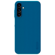 Husă pentru smartphone Samsung Galaxy A15 (Frosted Shield) Peacock Blue Nillkin, PC, Back