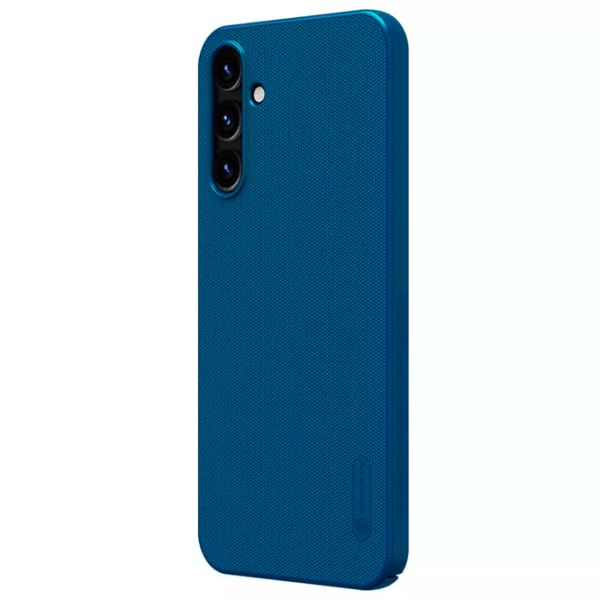 Husă pentru smartphone Samsung Galaxy A15 (Frosted Shield) Peacock Blue Nillkin, PC, Back photo 2