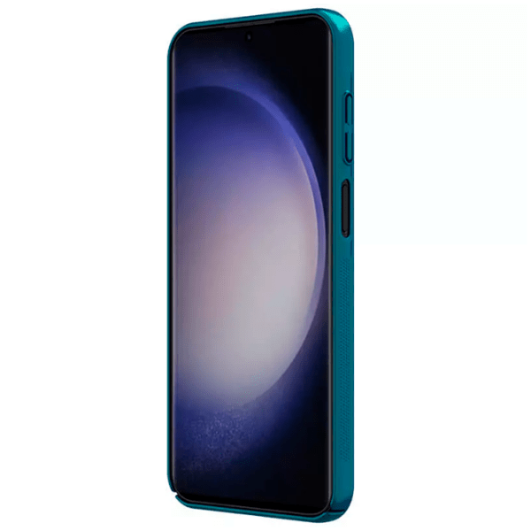 Husă pentru smartphone Samsung Galaxy A15 (Frosted Shield) Peacock Blue Nillkin, PC, Back photo 4