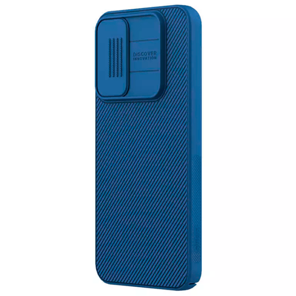 Husă pentru smartphone Samsung Galaxy A15 (CamShield Pro) Blue Nillkin, PC, Back photo 4