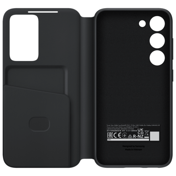Husă pentru smartphone Samsung Galaxy S23 FE (EF-ZS911CBEGWW) Black Samsung, PP, Smart Clear View photo 5
