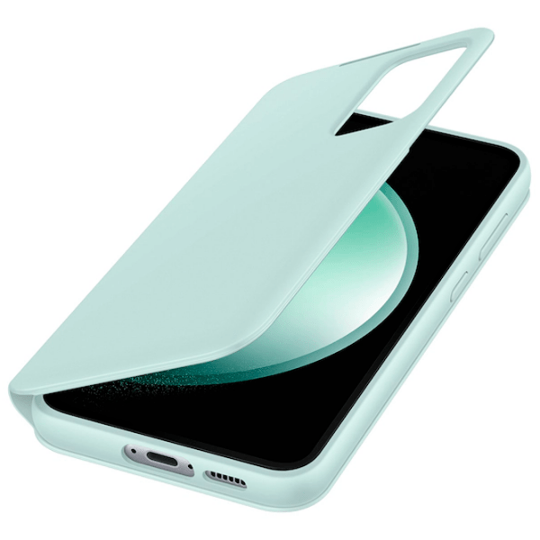 Husă pentru smartphone Samsung Galaxy S23 FE (EF-ZS711CWEGUS) Mint Green Samsung, PP, Smart Clear View photo 3