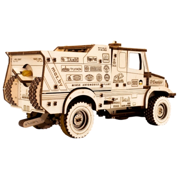 Пазл 3D Ewa Toys MAZ-6440RR (4815123000969 ) Количество деталей: 277, Рекомендуемый возраст: 14+ photo 3