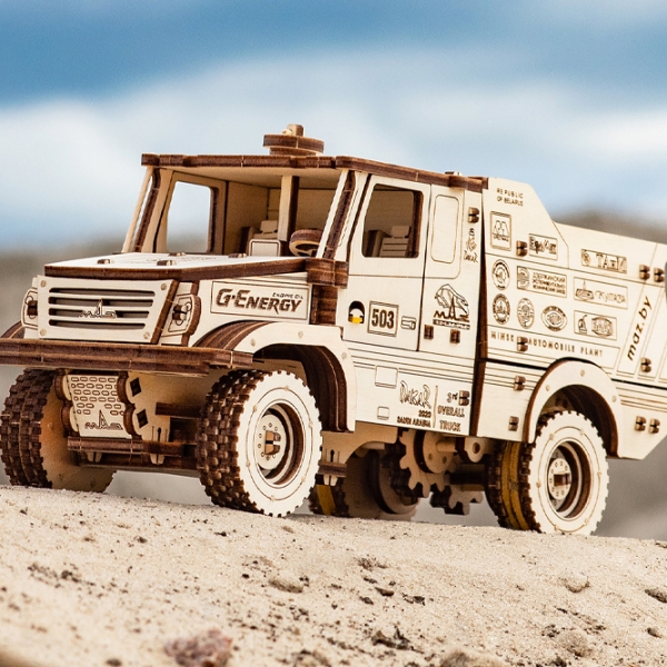 Пазл 3D Ewa Toys MAZ-6440RR (4815123000969 ) Количество деталей: 277, Рекомендуемый возраст: 14+ photo 4