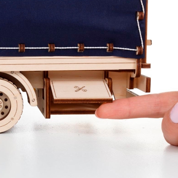 Пазл 3D Ewa Toys Trailer for Road King (4815123003250) Количество деталей: 286, Рекомендуемый возраст: 14+ photo 6