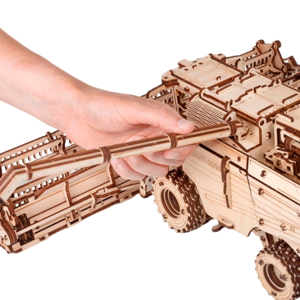 Пазл 3D Ewa Toys Harvesting Combine With Grain Header (4815123003380) Количество деталей: 864, Рекомендуемый возраст: 14+ photo 4