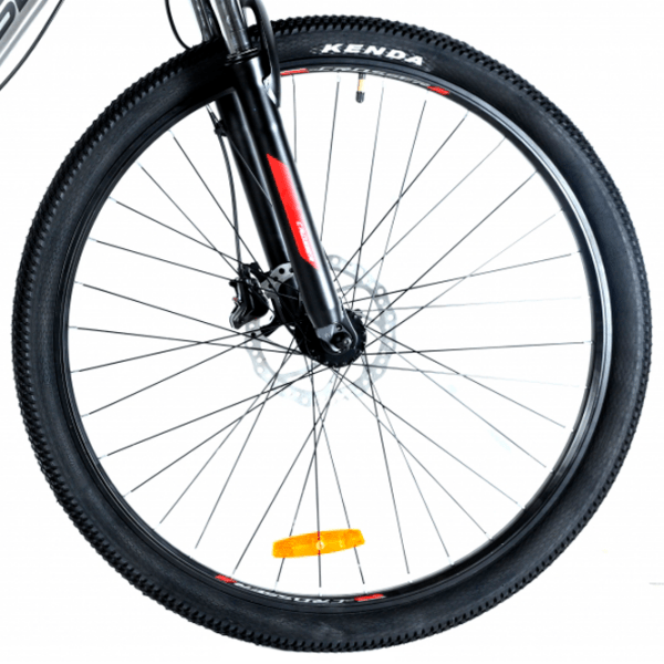Bicicletă Crosser QUICK 29" 19" Gray Red Aluminiu / Pentru adulți photo 5