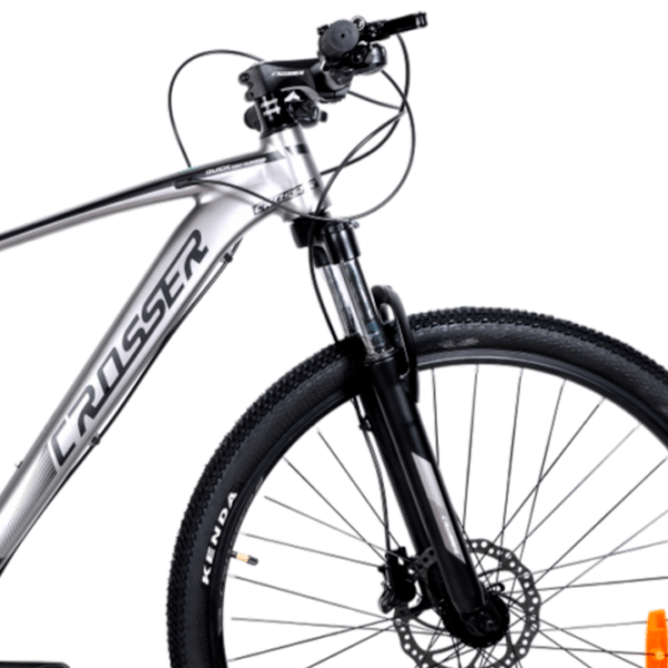 Bicicletă Crosser QUICK 26" 17" Black Gray Aluminiu / Pentru adulți photo 4