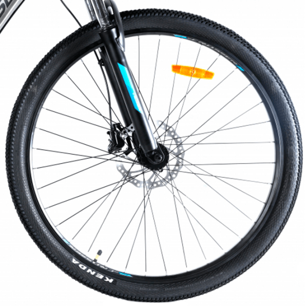 Bicicletă Crosser QUICK 29" 19" Gray Blue Aluminiu / Pentru adulți photo 5