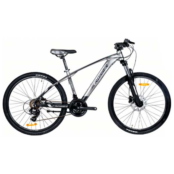 Bicicletă Crosser X880 26" 15.5" Gray Black Aluminiu / Pentru adulți photo 1