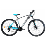 Bicicletă Crosser X880 29" 19" Gray Blue Aluminiu / Pentru adulți