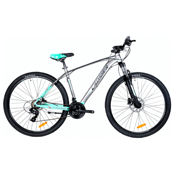 Bicicletă Crosser X880 29" 17" Gray Green Aluminiu / Pentru adulți photo 1