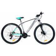 Bicicletă Crosser X880 29" 17" Gray Green Aluminiu / Pentru adulți