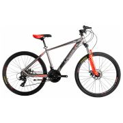 Bicicletă Crosser Solo 29" 21" Gray Red Aluminiu / Pentru adulți