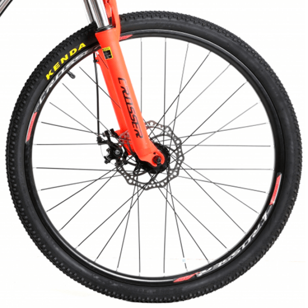 Bicicletă Crosser Solo 29" 21" Gray Red Aluminiu / Pentru adulți photo 5