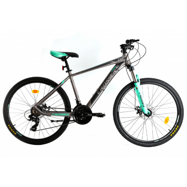 Bicicletă Crosser Solo 29" 21" Gray Green Aluminiu / Pentru adulți photo 1