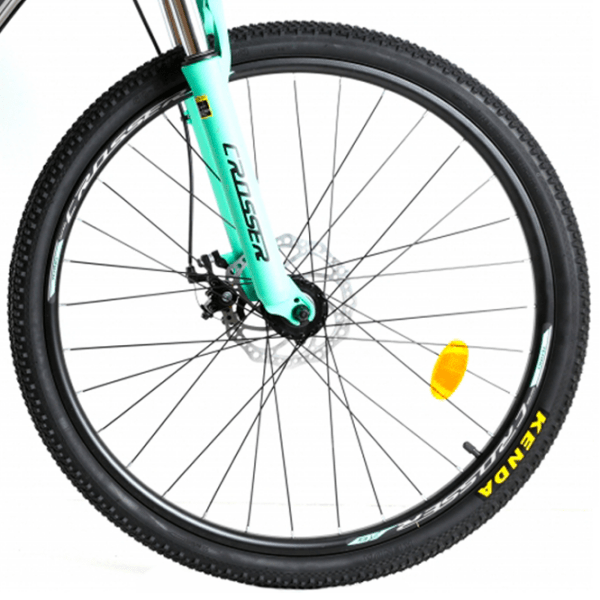 Bicicletă Crosser Solo 29" 21" Gray Green Aluminiu / Pentru adulți photo 5