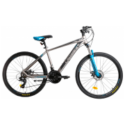Bicicletă Crosser Solo 27.5" 21" Gray Blue Aluminiu / Pentru adulți