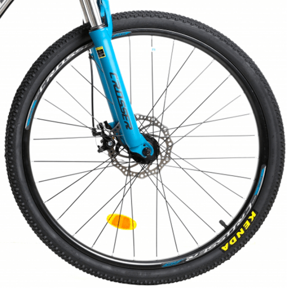 Bicicletă Crosser Solo 27.5" 21" Gray Blue Aluminiu / Pentru adulți photo 5