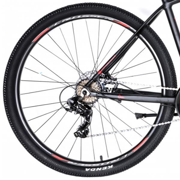 Велосипед Crosser MT-041 29" 21" Черный Red Алюминий / Взрослый photo 2