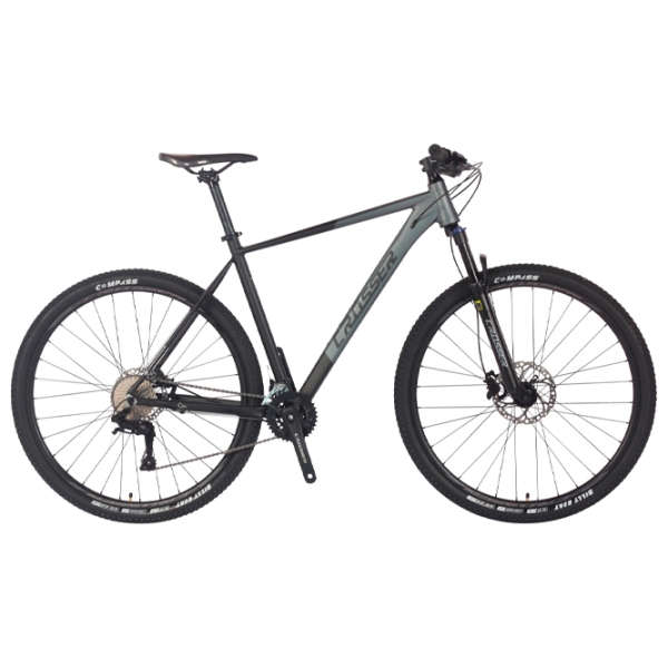 Bicicletă Crosser MT-041 29" 21" Black Gray Aluminiu / Pentru adulți photo 1