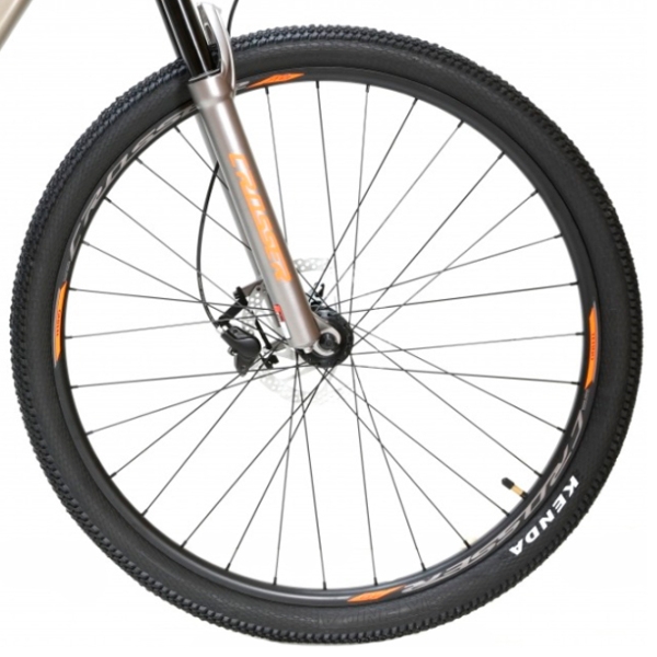 Bicicletă Crosser MT-036 29" 19" Black Orange Aluminiu / Pentru adulți photo 5