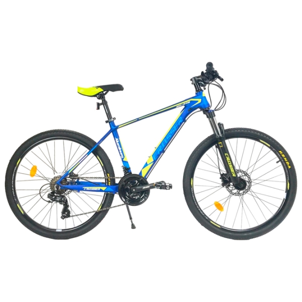 Bicicletă Crosser MT-036 29" 17" Blue Green Aluminiu / Pentru adulți photo 1