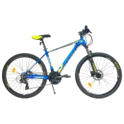 Bicicletă Crosser MT-036 29" 17" Blue Green Aluminiu / Pentru adulți