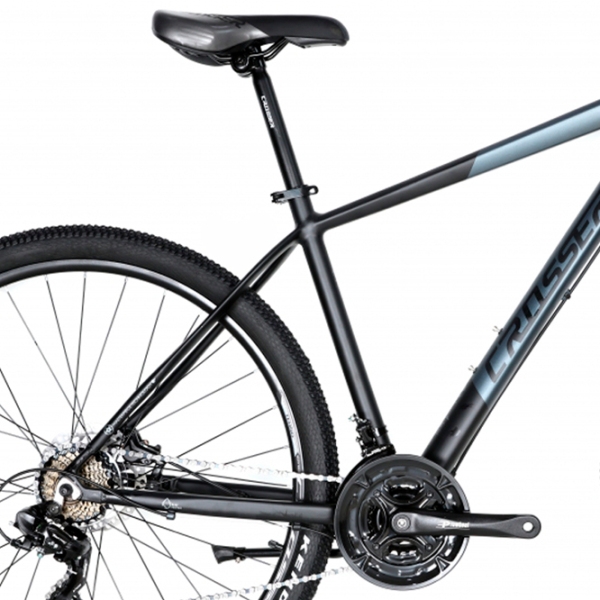 Bicicletă Crosser MT-042 29" 19" Black Gray Aluminiu / Pentru adulți photo 3