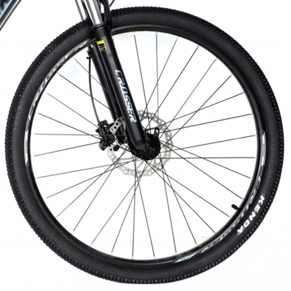 Bicicletă Crosser MT-042 29" 19" Black Gray Aluminiu / Pentru adulți photo 5