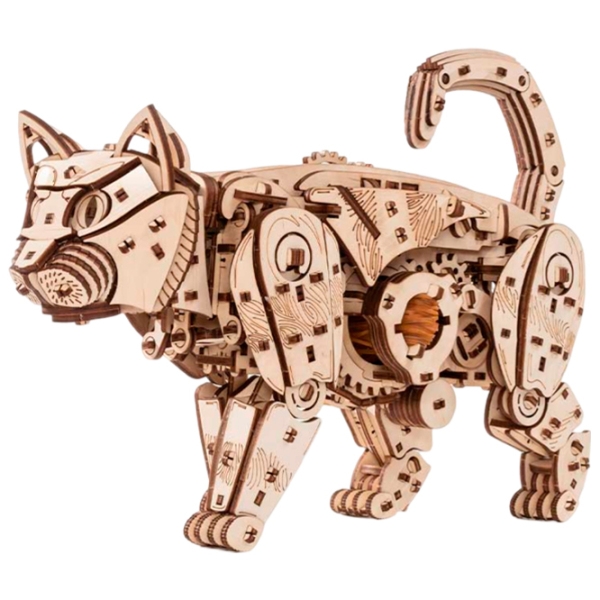 Пазл 3D Ewa Toys Wild Cat (4815123002604) Количество деталей: 508, Рекомендуемый возраст: 14+ photo 1