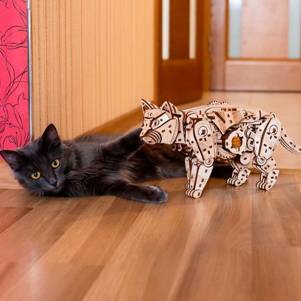 Пазл 3D Ewa Toys Wild Cat (4815123002604) Количество деталей: 508, Рекомендуемый возраст: 14+ photo 7