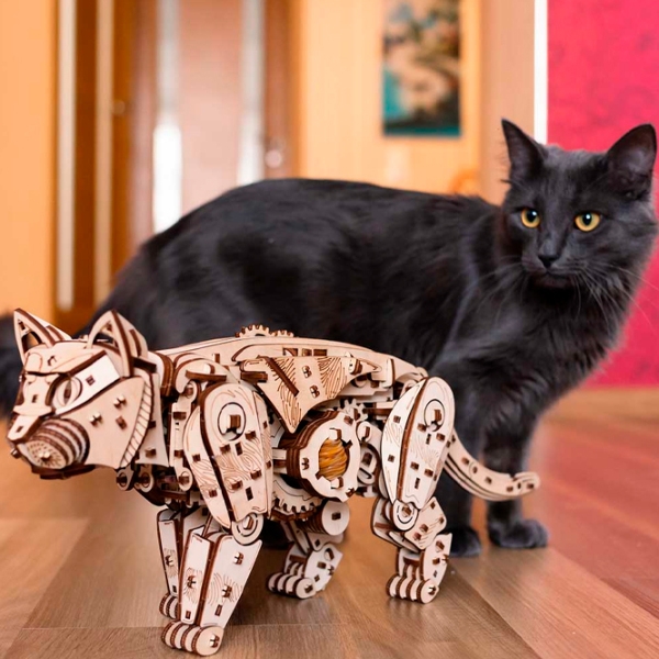 Пазл 3D Ewa Toys Wild Cat (4815123002604) Количество деталей: 508, Рекомендуемый возраст: 14+ photo 8