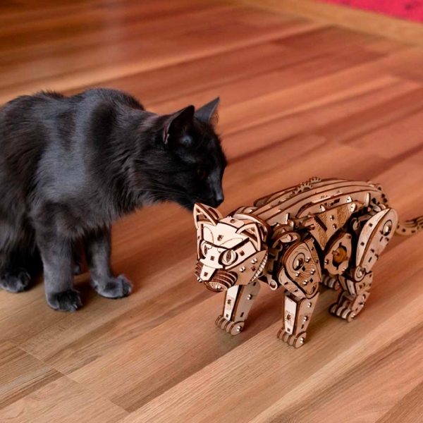 Пазл 3D Ewa Toys Wild Cat (4815123002604) Количество деталей: 508, Рекомендуемый возраст: 14+ photo 9