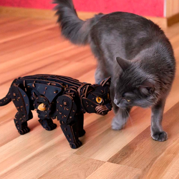 Пазл 3D Ewa Toys Black Cat (4815123002598) Количество деталей: 508, Рекомендуемый возраст: 14+ photo 6