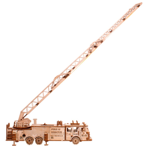 Пазл 3D Ewa Toys Fire Truck (4815123001409) Количество деталей: 439, Рекомендуемый возраст: 14+ photo 3
