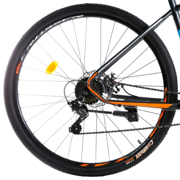 Bicicletă Crosser Gemini 29" 19" Black Orange Oțel / Pentru adulți photo 2