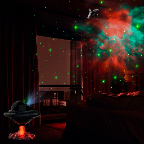 Проектор звезд Starry Sky Star UFO Galaxy Черный универсальный, photo 12