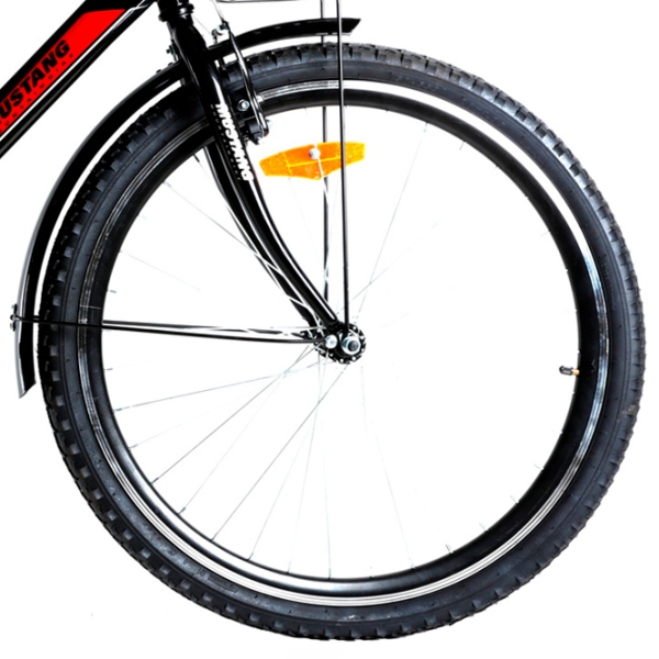 Bicicletă Mustang Sport 26" 16" Gray Red Aluminiu / Pentru adulți photo 5