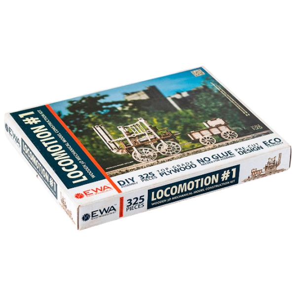 Пазл 3D Ewa Toys Locomotion (4815123000426) Количество деталей: 325, Рекомендуемый возраст: 14+ photo 7