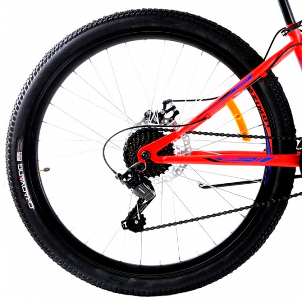 Bicicletă Azimut Stormer Forest 24" 16" Red Black Oțel / Pentru adulți photo 2